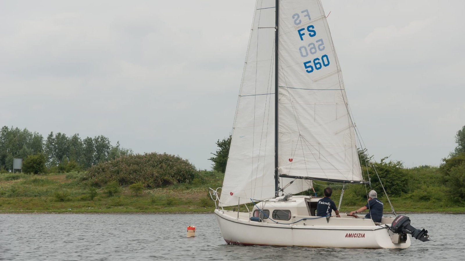 Friendship 23, 560, Watersport en Boten, Kajuitzeilboten en Zeiljachten, Ophalen, Gebruikt, 1.00 - 1.50 meter, 5 pk
