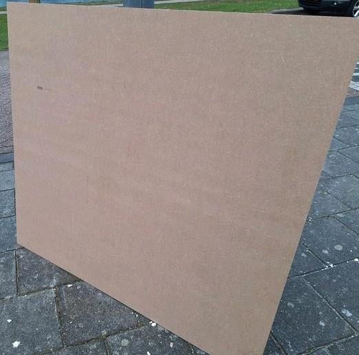 MDF board nieuw 122,3 x 111,9 x 0,9 cm mdf plaat, Doe-het-zelf en Verbouw, Platen en Panelen, Ophalen, Nieuw, Multiplex, Minder dan 20 mm