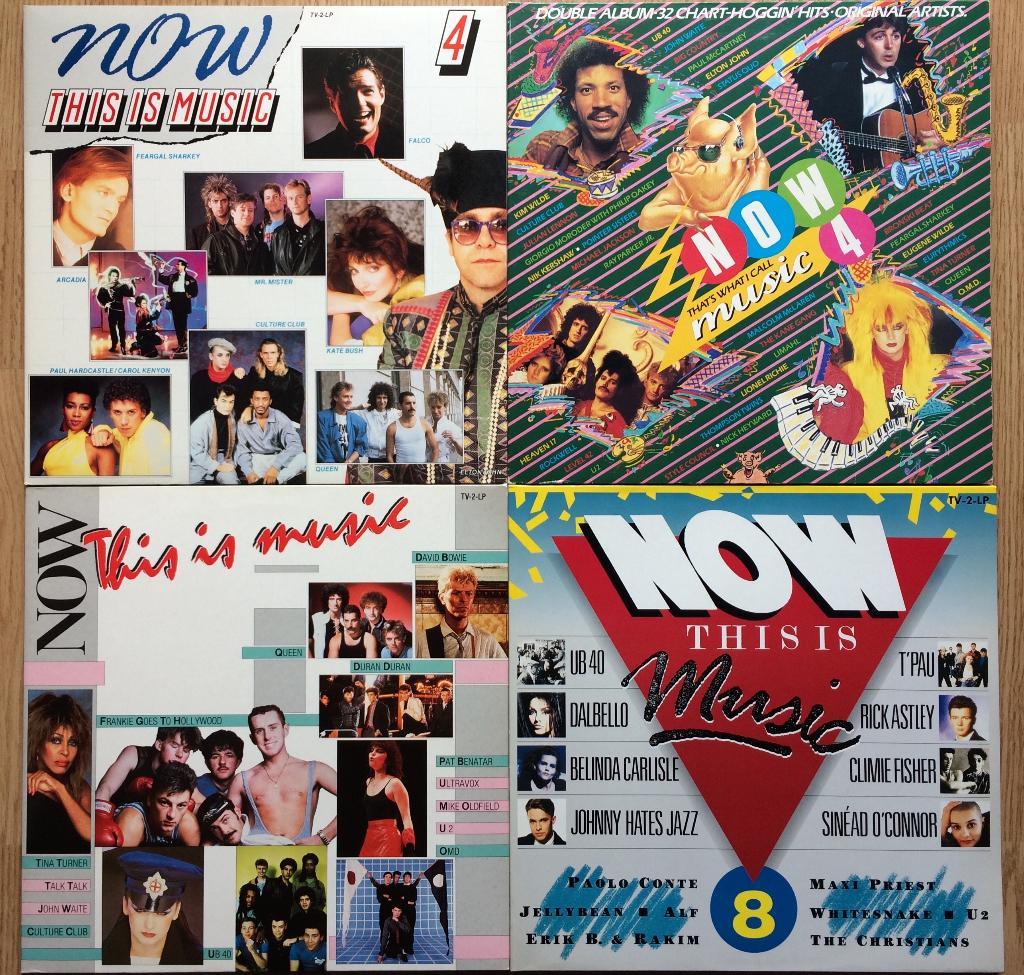 Now This Is Music 1, 4 & 8 + Now This Is What I Call Music 4, Originele persing, Ophalen of Verzenden, Zo goed als nieuw, Pop