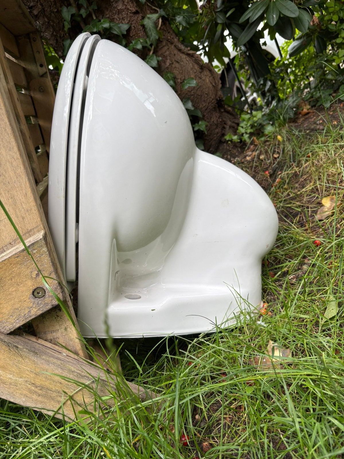 Compacte wc, Doe-het-zelf en Verbouw, Sanitair, Ophalen, Gebruikt, Toilet