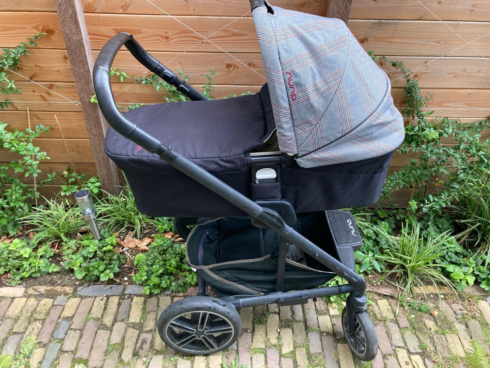 Nuna Mixx Next kinderwagen met reiswieg en adapters, Gebruikt, Combiwagen, Met reiswieg, Ophalen
