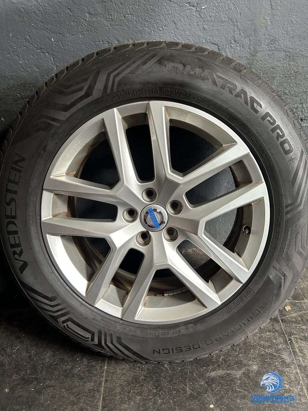 6-7mm! Originele Volvo XC40 XC60 Tucan 18 inch velgen 5x108, 18 inch, Gebruikt, -, -