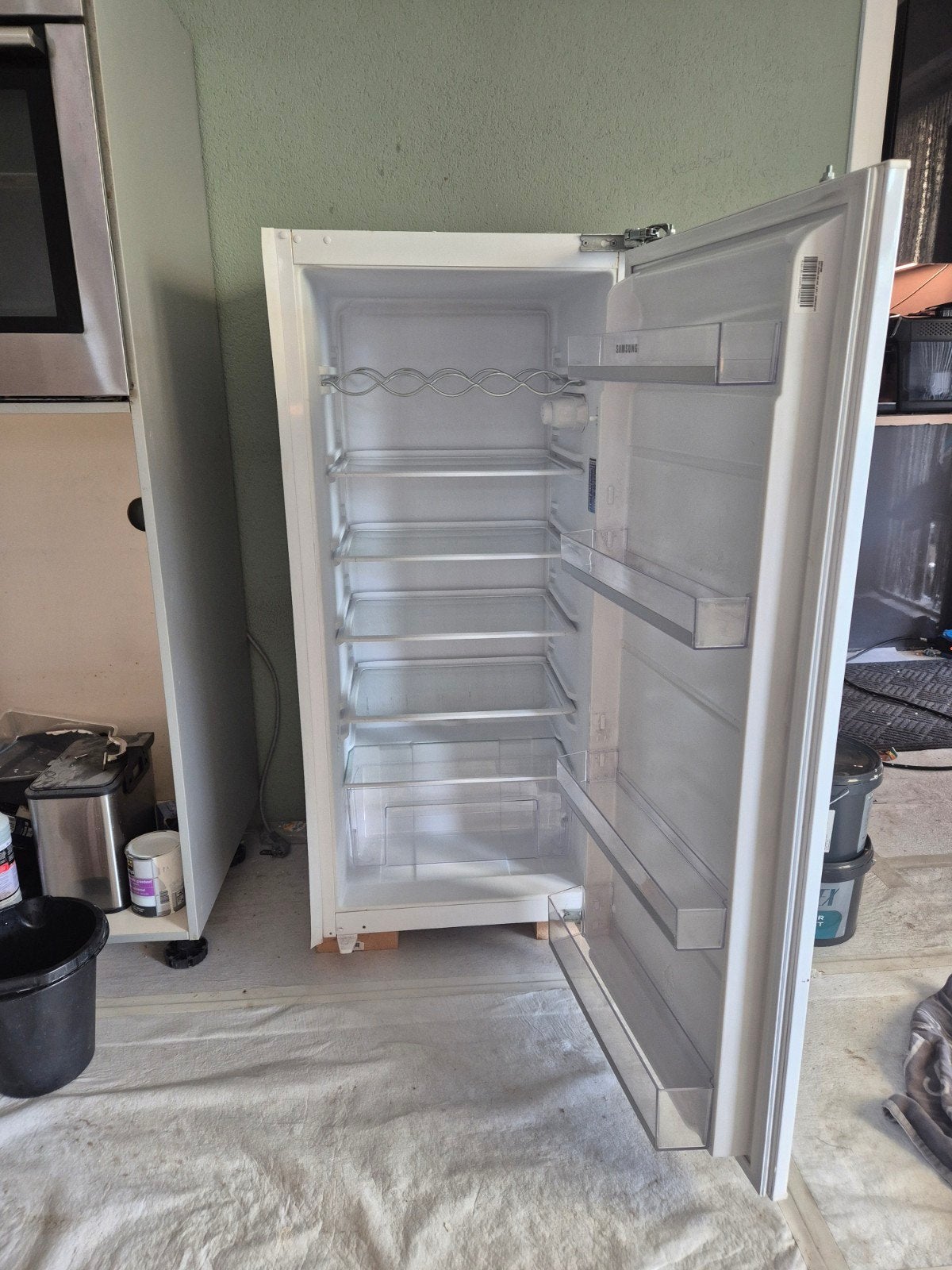 Inbouw koelkast samsung, Witgoed en Apparatuur, Ophalen of Verzenden, Gebruikt, Inbouw, Minder dan 60 cm