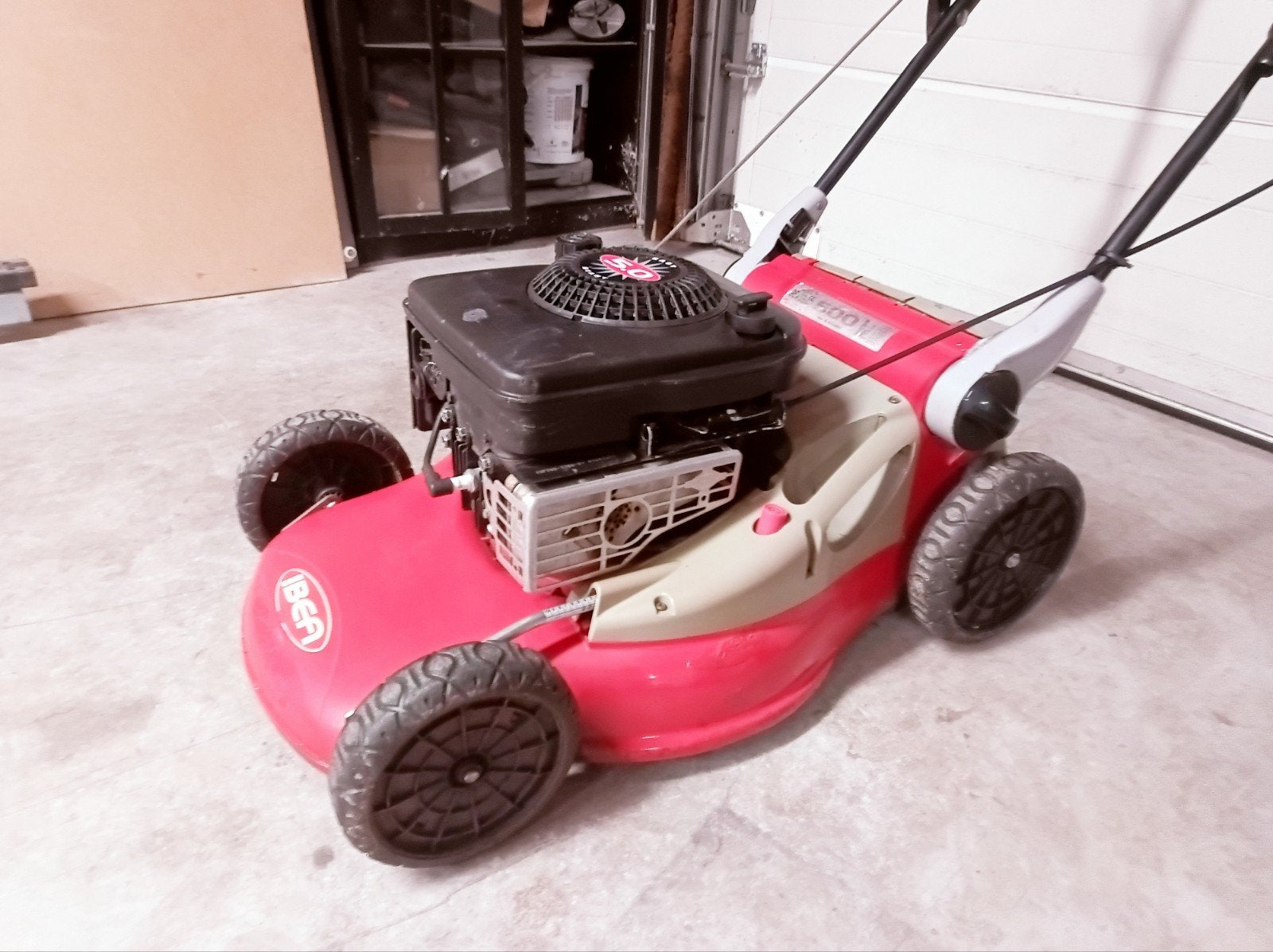 IBEA 500 Benzine Grasmaaier - Model IB-50024BM, Ophalen, Cirkelmaaier, Gebruikt, IBEA