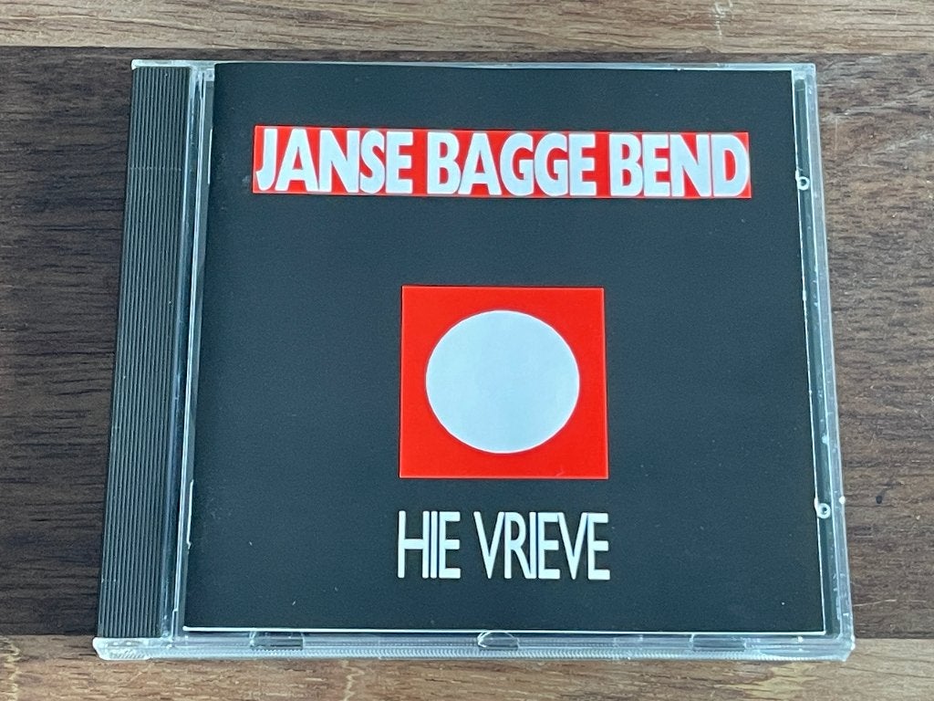 Cd Janse Bagge Bend Hie Vrieve ZGAN, Ophalen of Verzenden, Zo goed als nieuw, Streekmuziek, Album