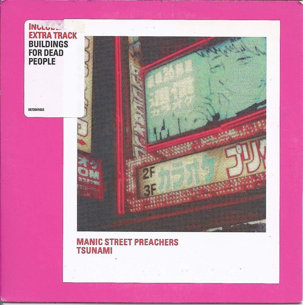 cd-single van Manic Street Preachers - Tsunami, Cd's en Dvd's, Cd Singles, Zo goed als nieuw, Pop, Verzenden