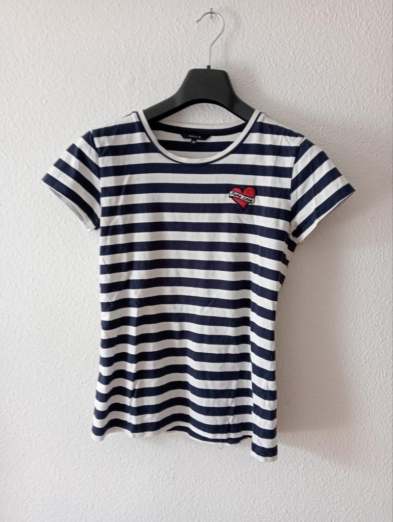 Nikkie gestreept T-shirt maat 36, Ophalen of Verzenden