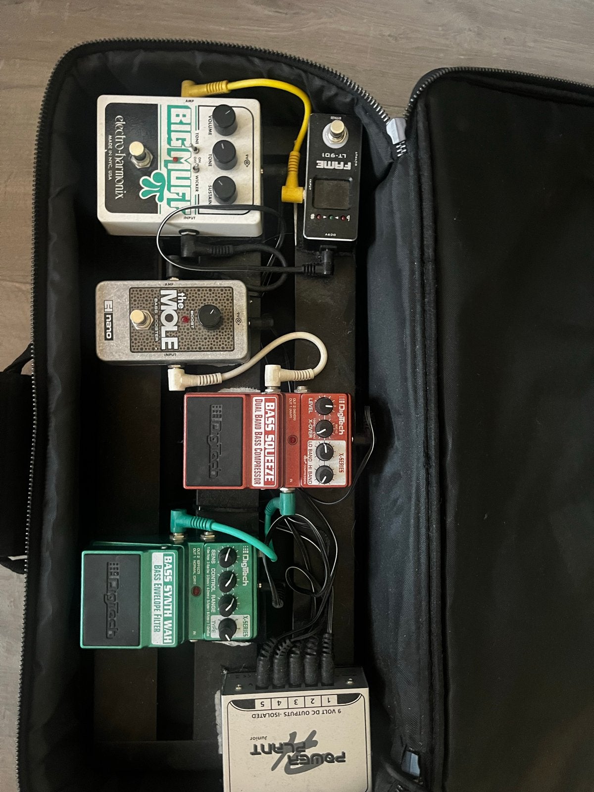 Gitaar effectpedalen set (Big Muff, The Mole, Bass Squeeze), Muziek en Instrumenten, Effecten, Ophalen, Gebruikt, Distortion, Overdrive of Fuzz