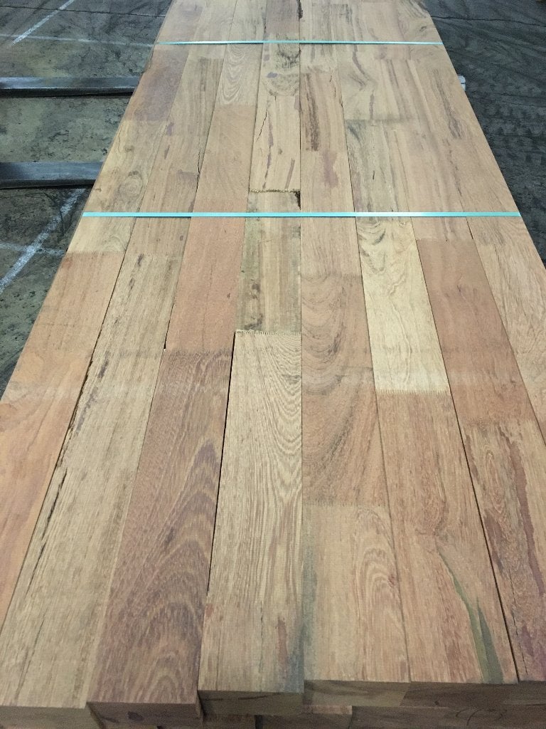 balken–onderregels–kozijnhout-Hardhout/Sapupira-95x120mm, Ophalen, Nieuw, Hardhout, 250 cm of meer
