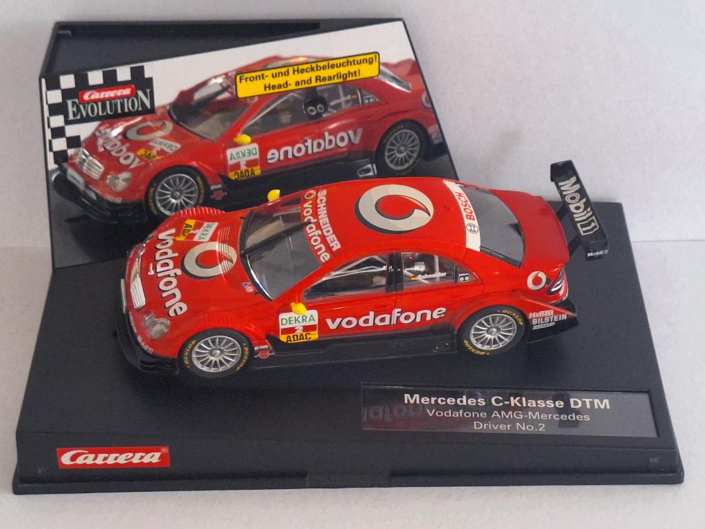Carrera Evolution 27131 Mercedes C-Klasse DTM Vodafone AMG, Carrera, Racebaan, Carrera, Carrera
