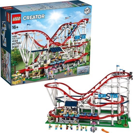 LEGO 10261 Creator Achtbaan, Kinderen en Baby's, Speelgoed | Duplo en Lego, Lego, Nieuw, Ophalen of Verzenden, Compleet