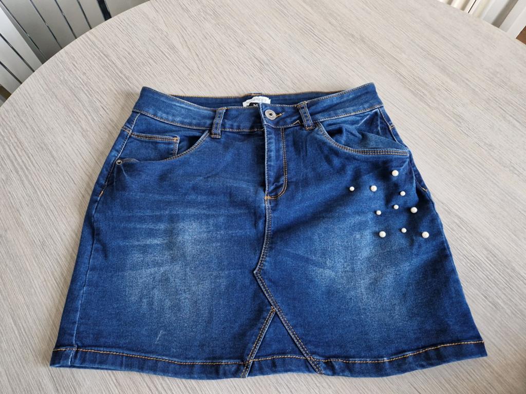 Spijkerrok maat m 38 merk True Spirit nieuw, Maat 38/40 (M), Blauw, Ophalen of Verzenden, Zo goed als nieuw