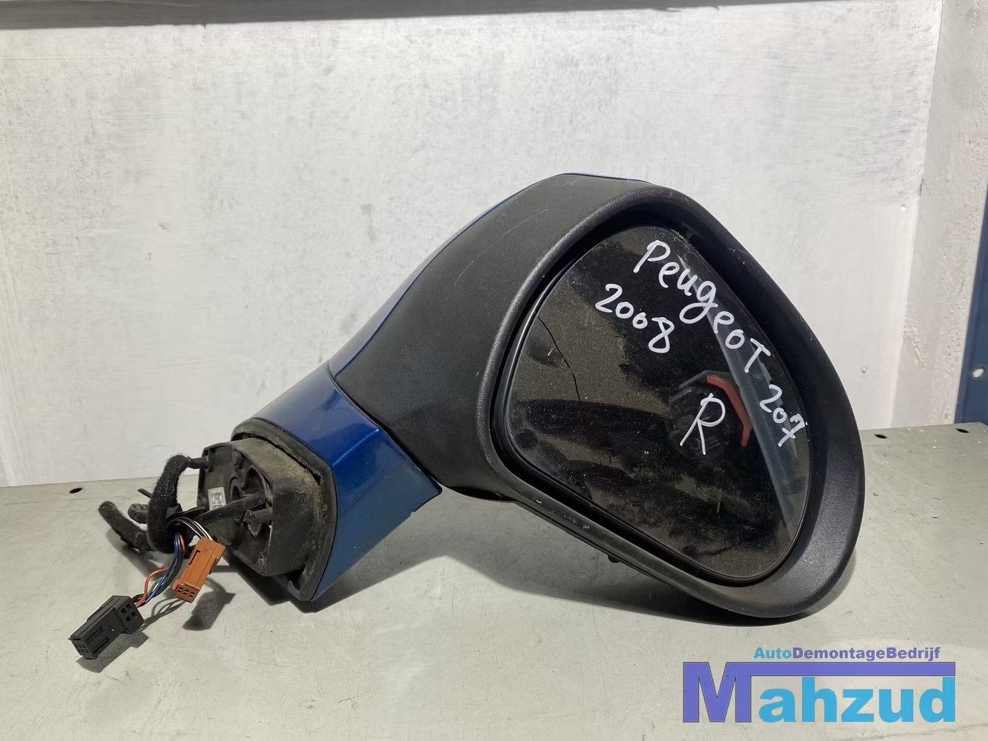 PEUGEOT 207 CC Rechts blauw spiegel buitenspiegel, Auto-onderdelen, Taurusavenue 1
2132 LS  Hoofddorp, NL, Gebruikt, Contact.group@renault.com