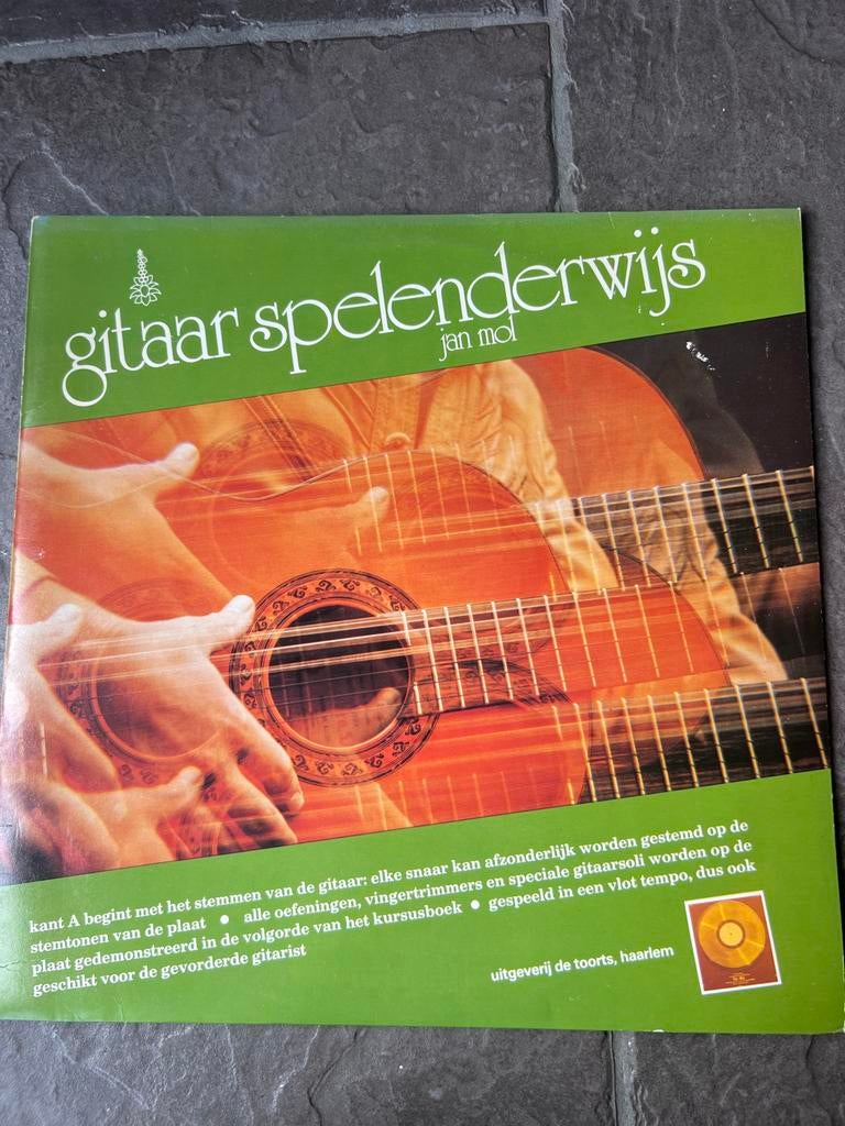 Gitaar Spelenderwijs - Jan Mol LP, Ophalen of Verzenden, Zo goed als nieuw, Overige formaten, Levenslied of Smartlap