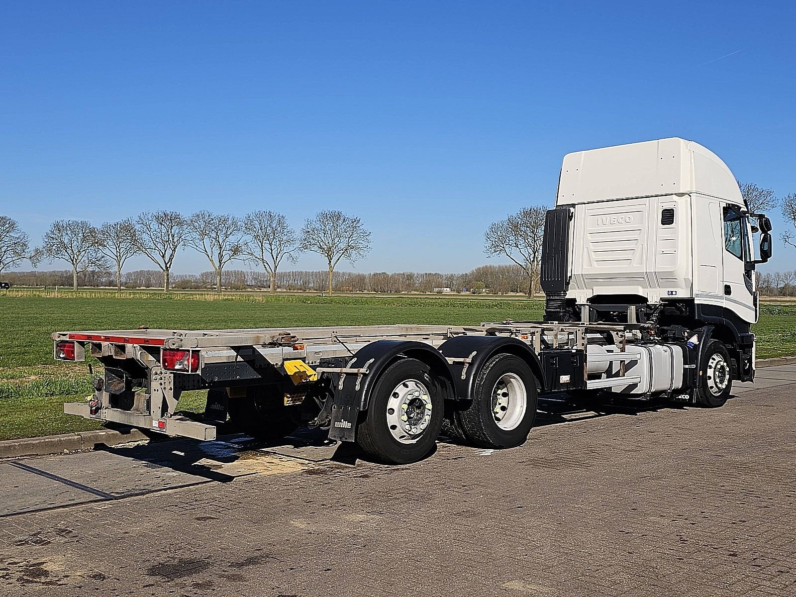 IVECO AS260S42 STRALIS 6x2 intarder alcoa's, Automaat, Euro 6, Iveco, Stoelverwarming