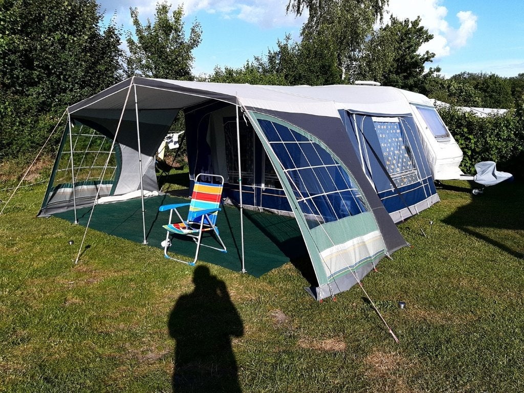 Beyerland Vitesse 400-D (1995), Caravans en Kamperen, Caravans, Rondzit, Luifel, Dwarsbed, Particulier