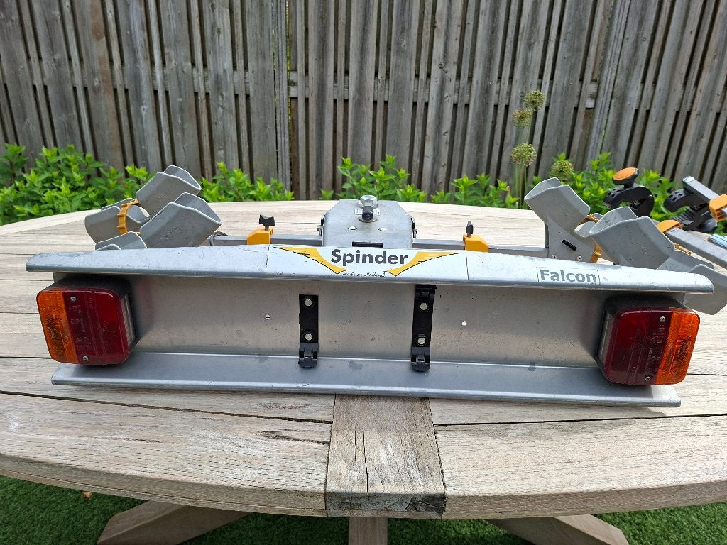 Fietsendrager Spinder, Auto diversen, Fietsendragers, Gebruikt, Trekhaakdrager, 2 fietsen, Ophalen