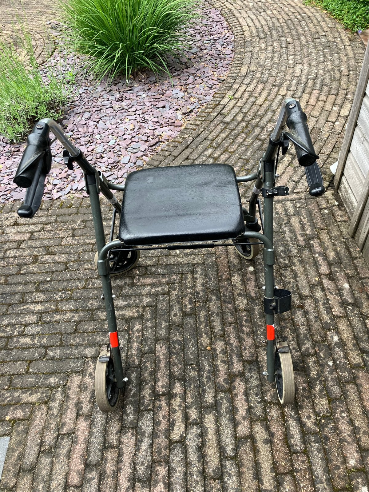 Stevige gebruikte Rollator, Ophalen, Opvouwbaar, Gebruikt