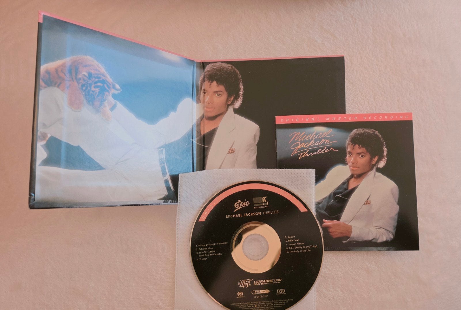Super Audio CD SACD Thriller - Michael Jackson twv € 75,00, Cd's en Dvd's, Ophalen of Verzenden, Album