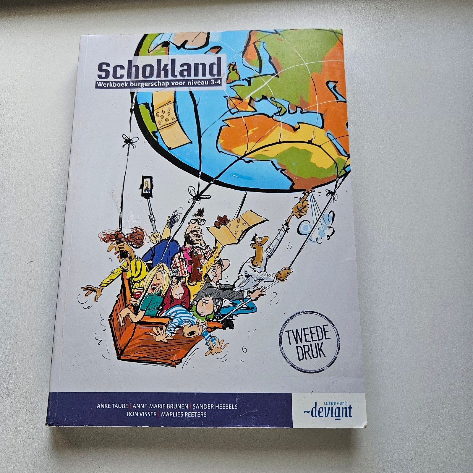 Schokland Werkboek burgerschap niveau 3-4, Boeken, Ophalen of Verzenden, Gelezen, VMBO, Maatschappijleer