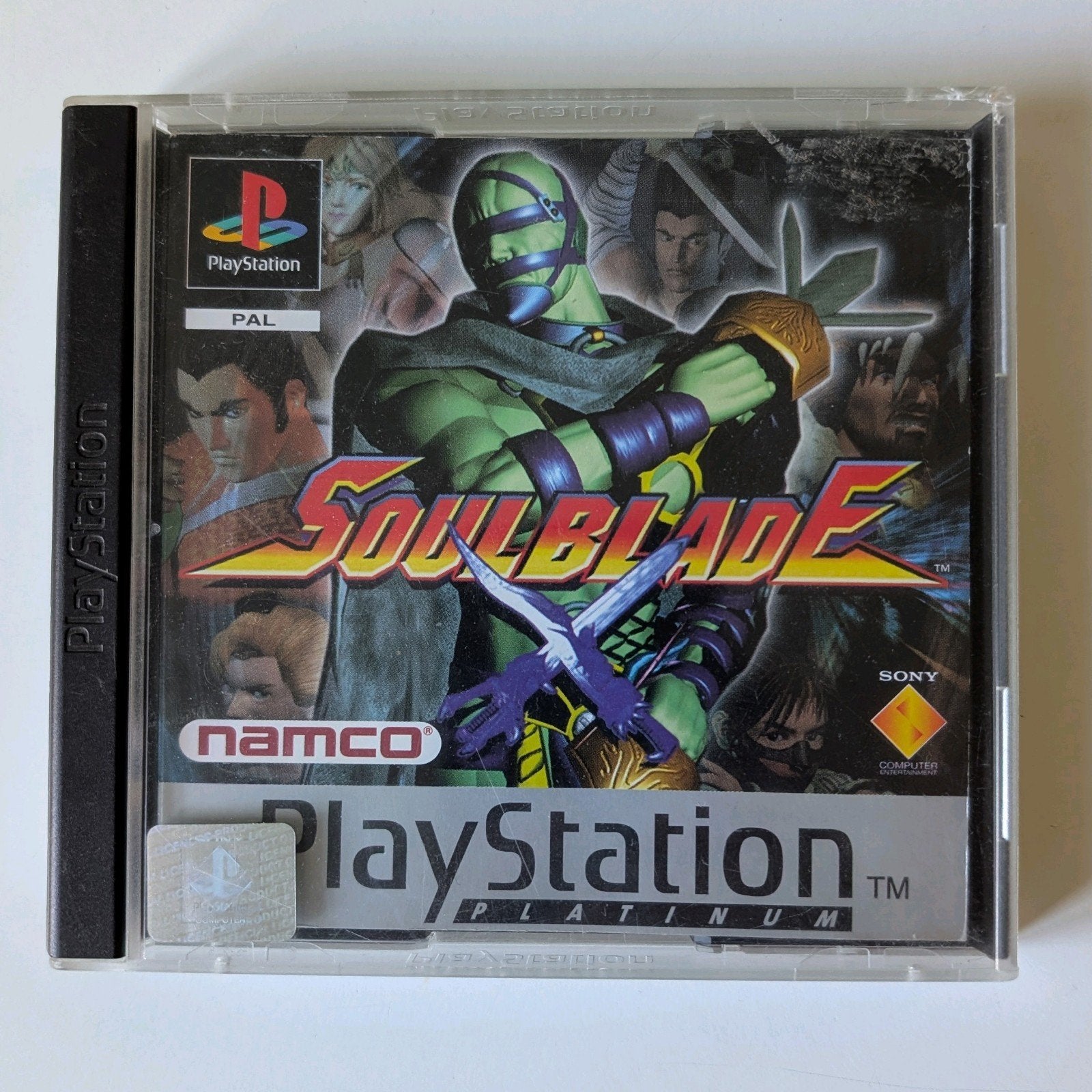 Soul Blade - PlayStation 1 (PS1), Gebruikt, Vechten, 2 spelers, Ophalen of Verzenden
