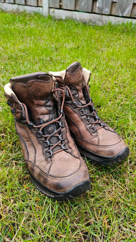 Wandelschoenen Hanwag yakleer maat 44, Ophalen of Verzenden, Gebruikt, Schoenen