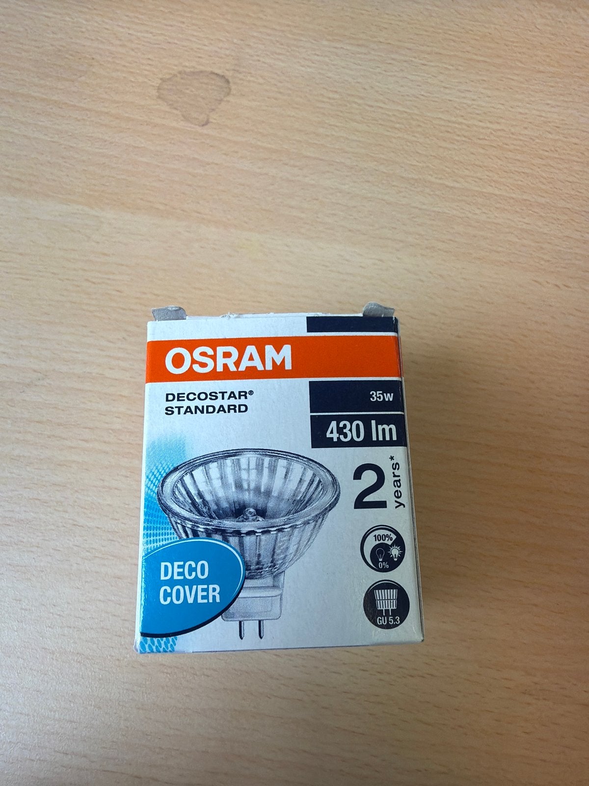 Osram Decostar Halogeenlamp GU5.3 35W - 18 stuks, 30 tot 60 watt, Osram, Nieuw, GU5.3