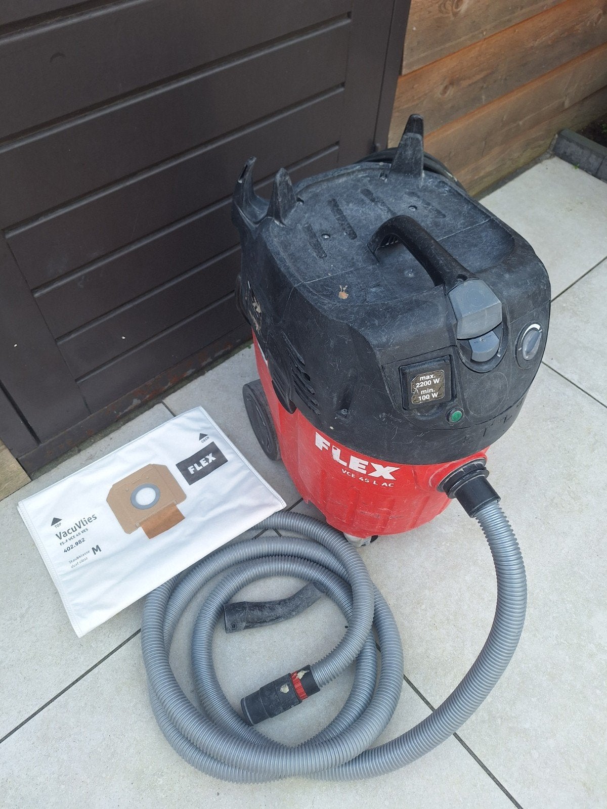 Flex VCE 45 L AC Stofzuiger, Ophalen, Gebruikt