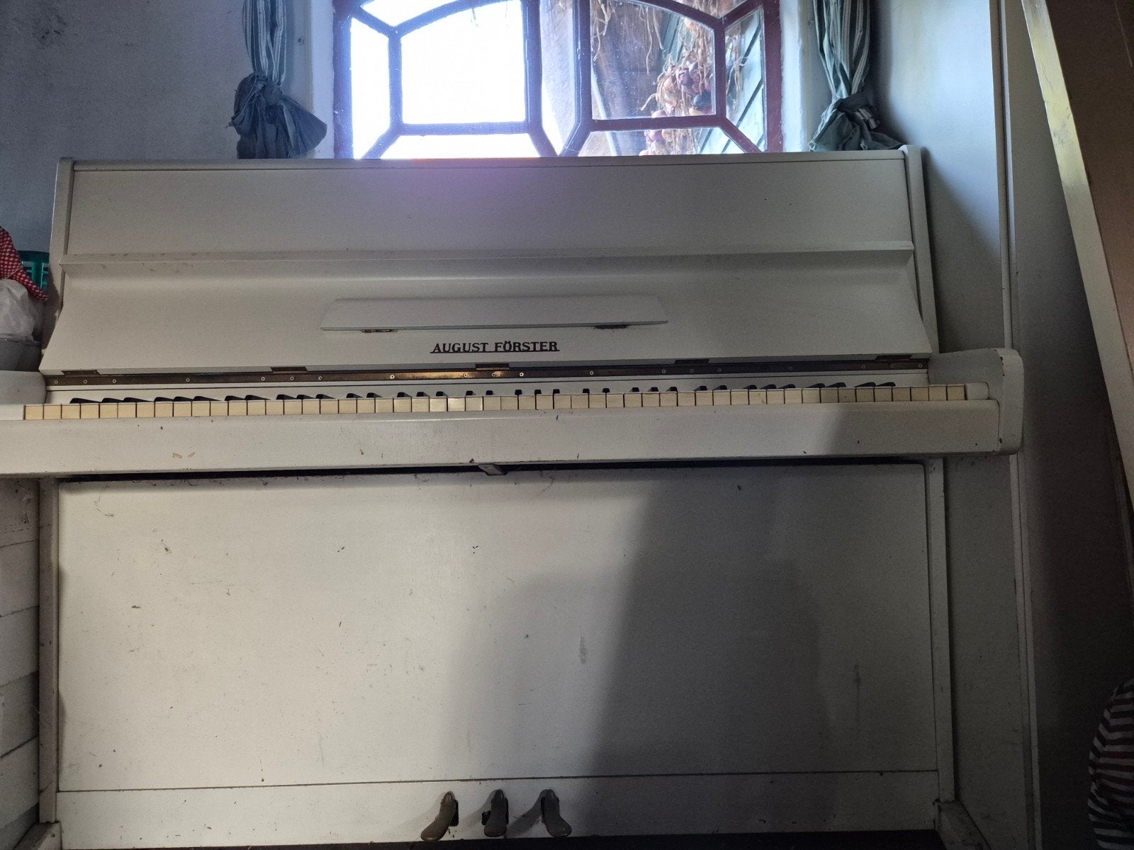piano, Ophalen, Gebruikt, Bruin