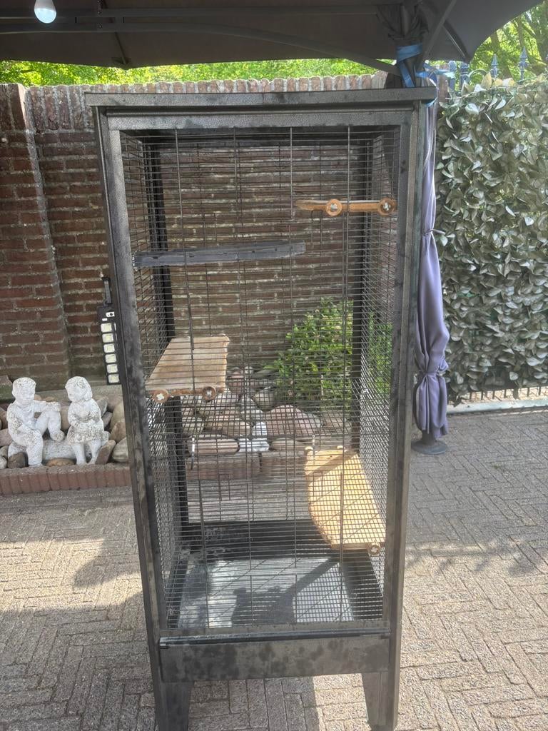 Mega grote kooi 152,5cm lang. Zware kwaliteit., Dieren en Toebehoren, Ophalen, Kooi, Gebruikt, Minder dan 75 cm