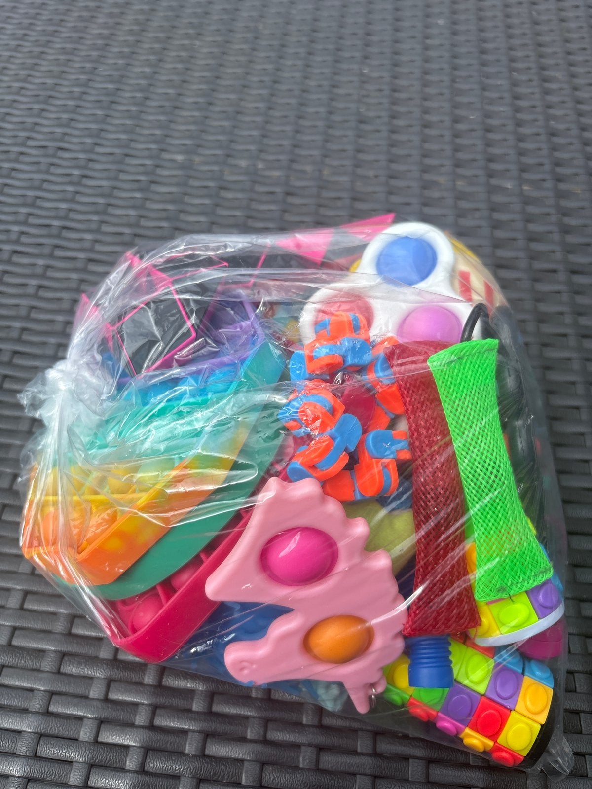 Grote zak met diverse fidget toys, Ophalen of Verzenden, Gebruikt, Jongen of Meisje