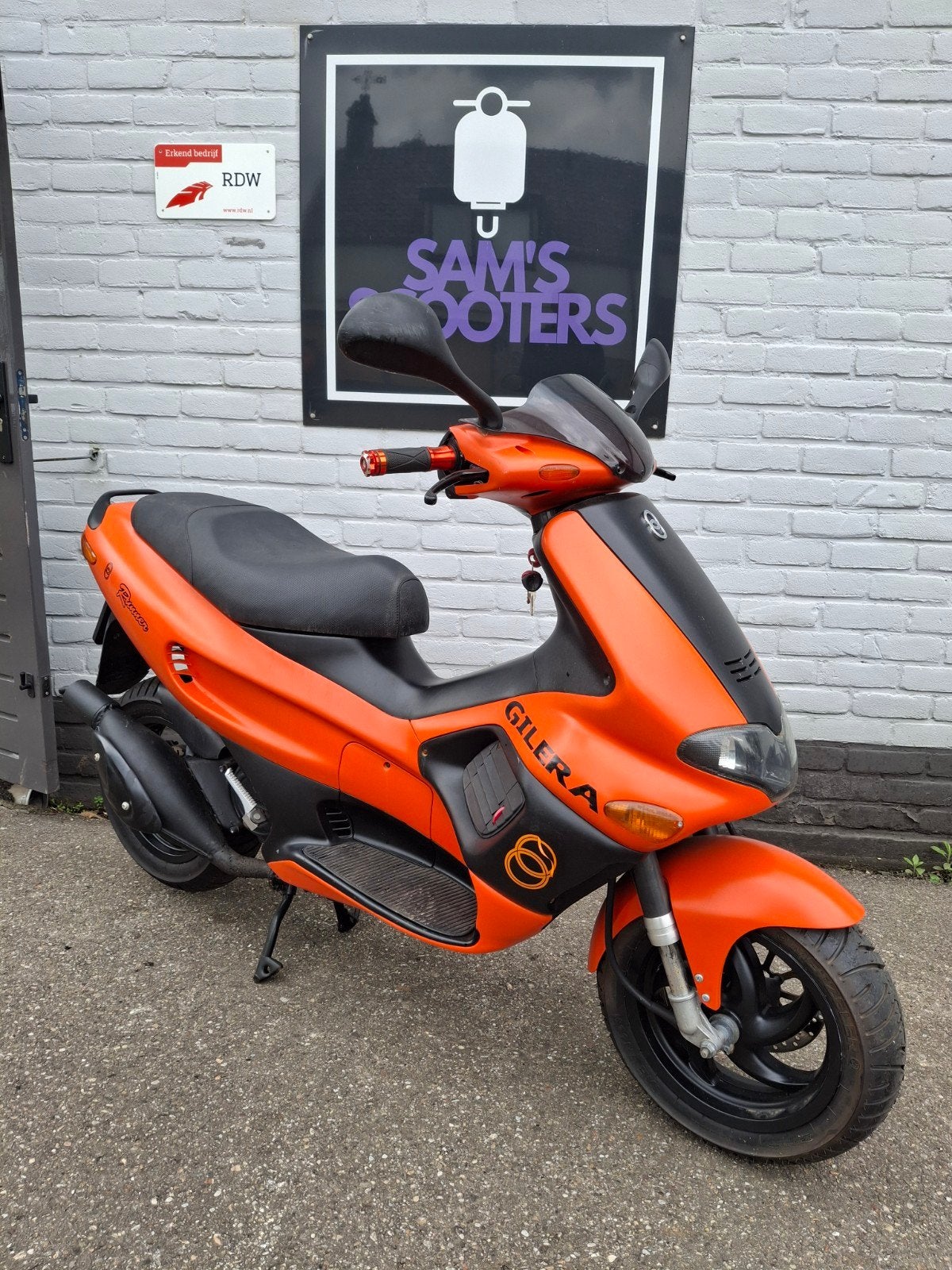 Gilera Runner 50cc, Fietsen en Brommers, Scooters | Peugeot, Gebruikt, Overige modellen, Maximaal 45 km/u, Benzine, Ophalen