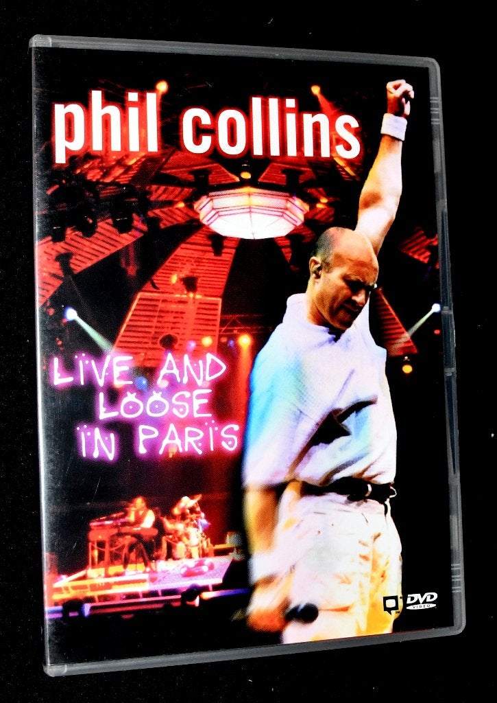 Phil Collins - Live And Loose In Paris (Muziek DVD) (Philip, Cd's en Dvd's, Alle leeftijden, Ophalen of Verzenden, Zo goed als nieuw