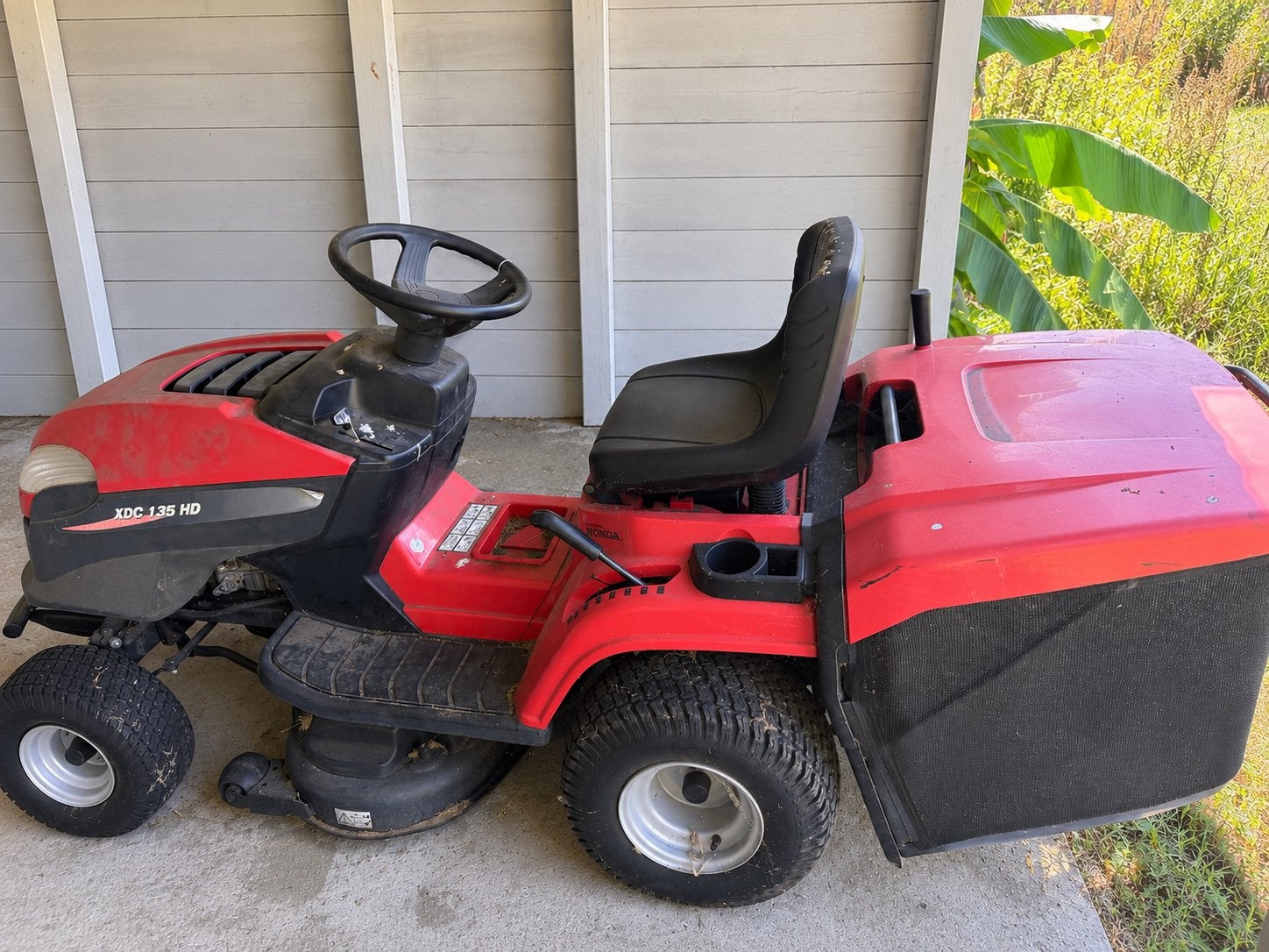 Castelgarden XDC 135 HD Zitmaaier met 390cc Motor, Tuin en Terras, Ophalen, Gebruikt, Opvangzak
