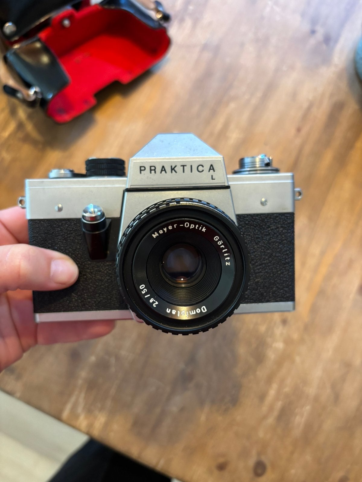 Praktica L spiegelreflex camera, Ophalen of Verzenden, Gebruikt, Spiegelreflex, Overige Merken