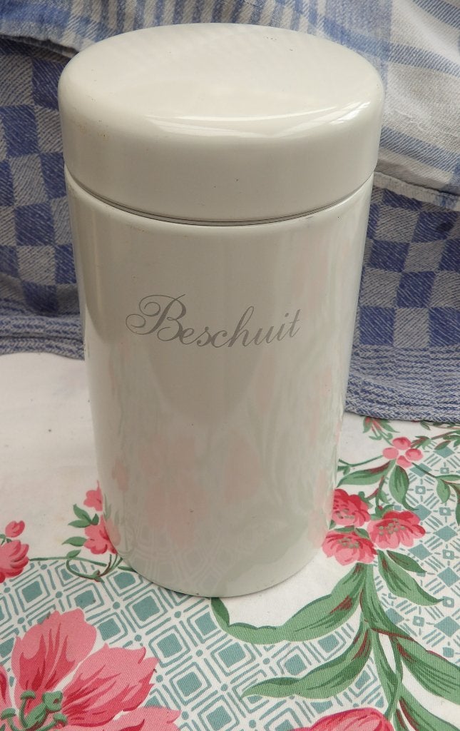 Brabantia beschuitbus/ voorraadbus beschuit, Antiek en Kunst, Ophalen of Verzenden