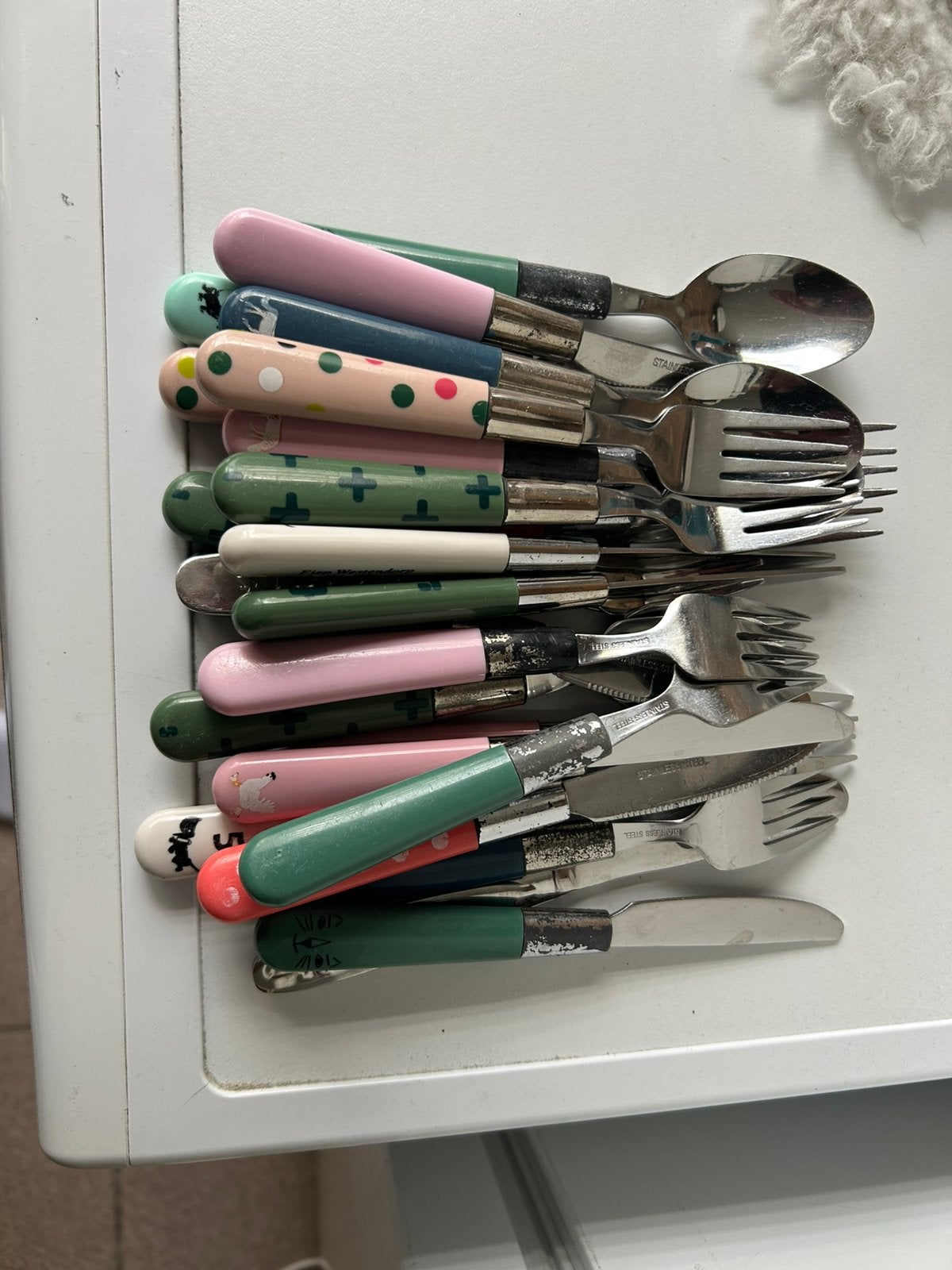 Kinderbestek, Ophalen of Verzenden, Gebruikt