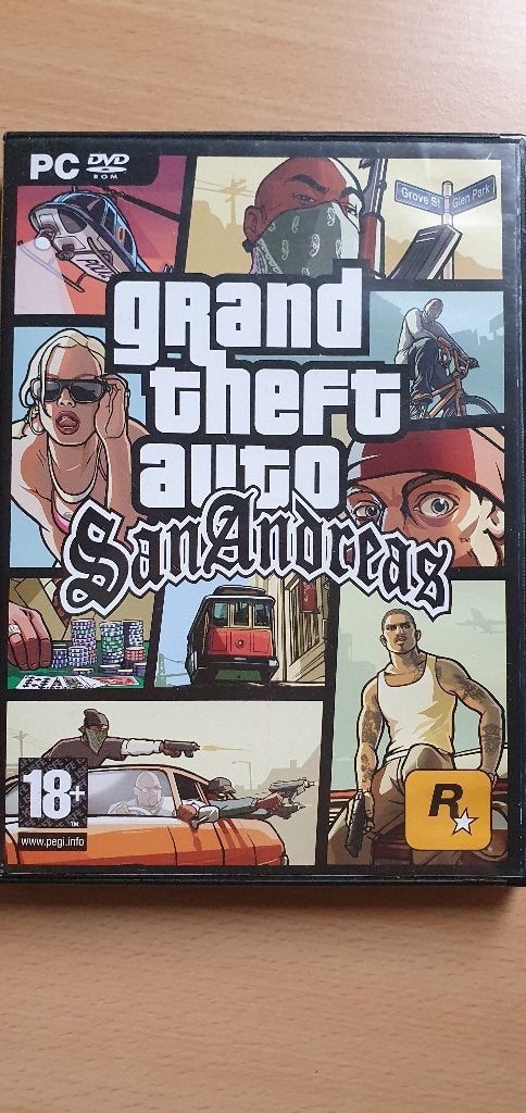 Grand Theft Auto : San Andreas, Avontuur en Actie, Gebruikt, Vanaf 18 jaar, 1 speler