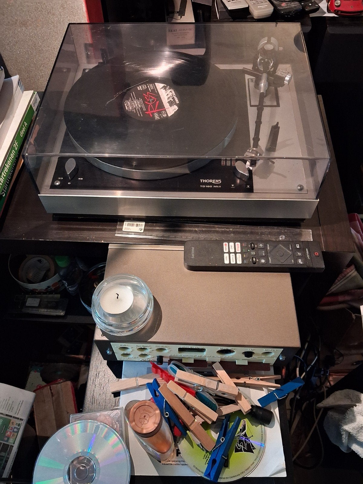 thorens td 160 mkll, Audio, Tv en Foto, Ophalen of Verzenden
