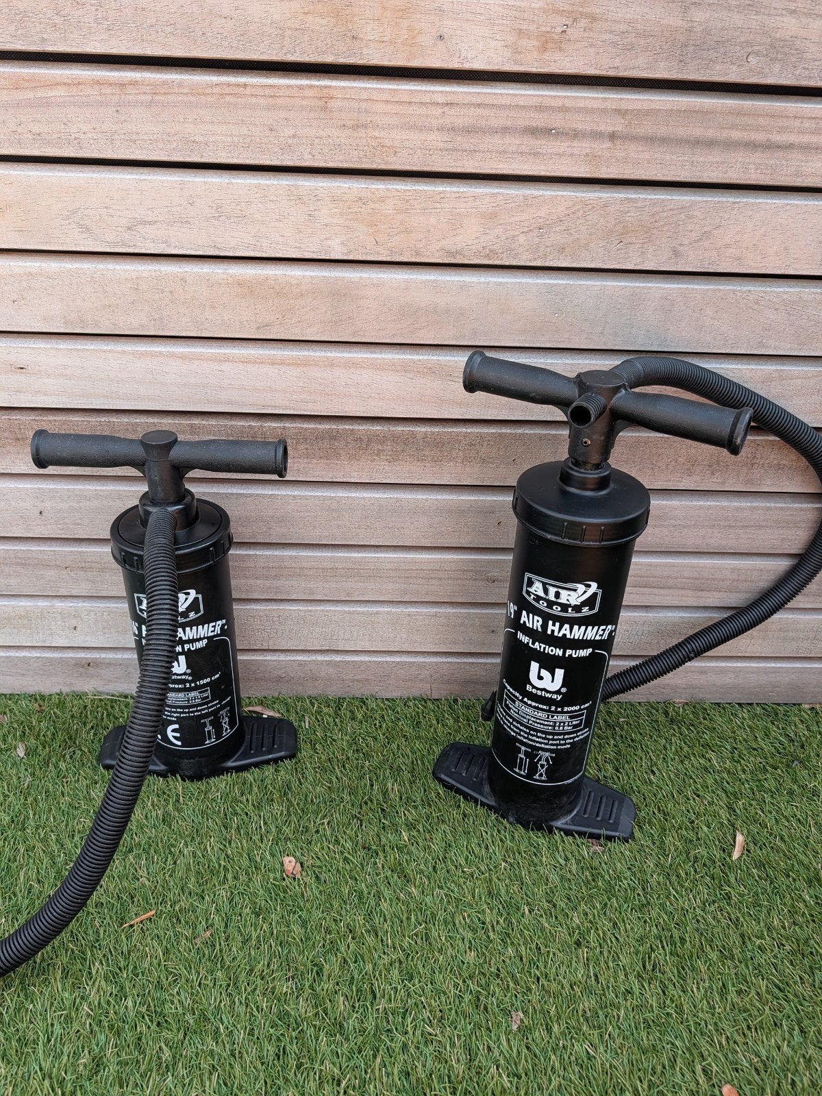 Bestway inflation pump 16 & 19 inch air hammer, Ophalen