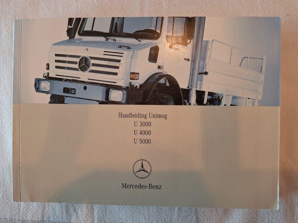 Mercedes Unimog Handleiding U3000 U 4000 U5000 Nederlands, Ophalen of Verzenden, Zo goed als nieuw, Mercedes