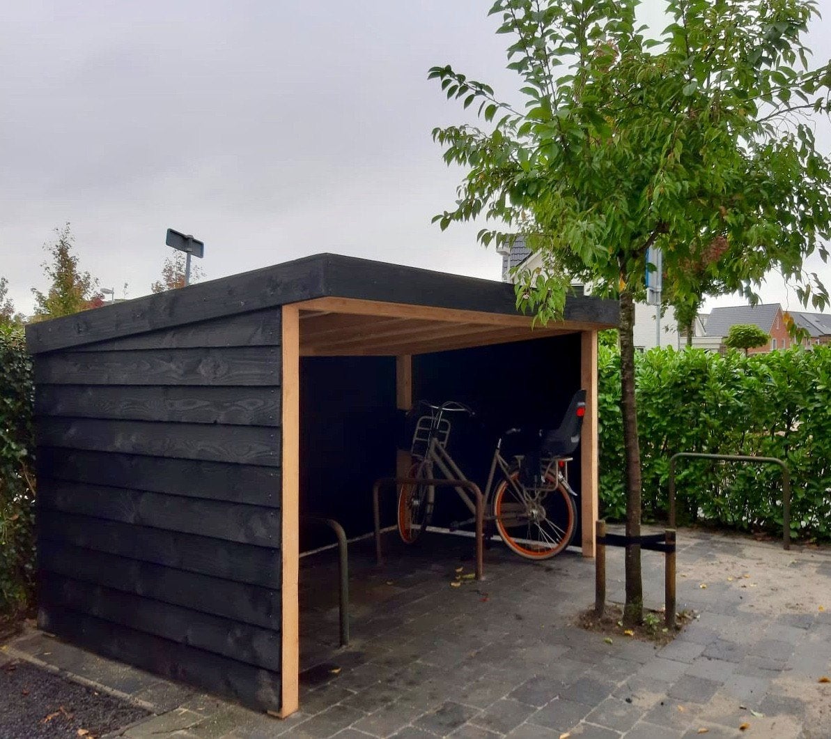 PREFAB Fietsenschuur, Ophalen of Verzenden, Nieuw, Schuur