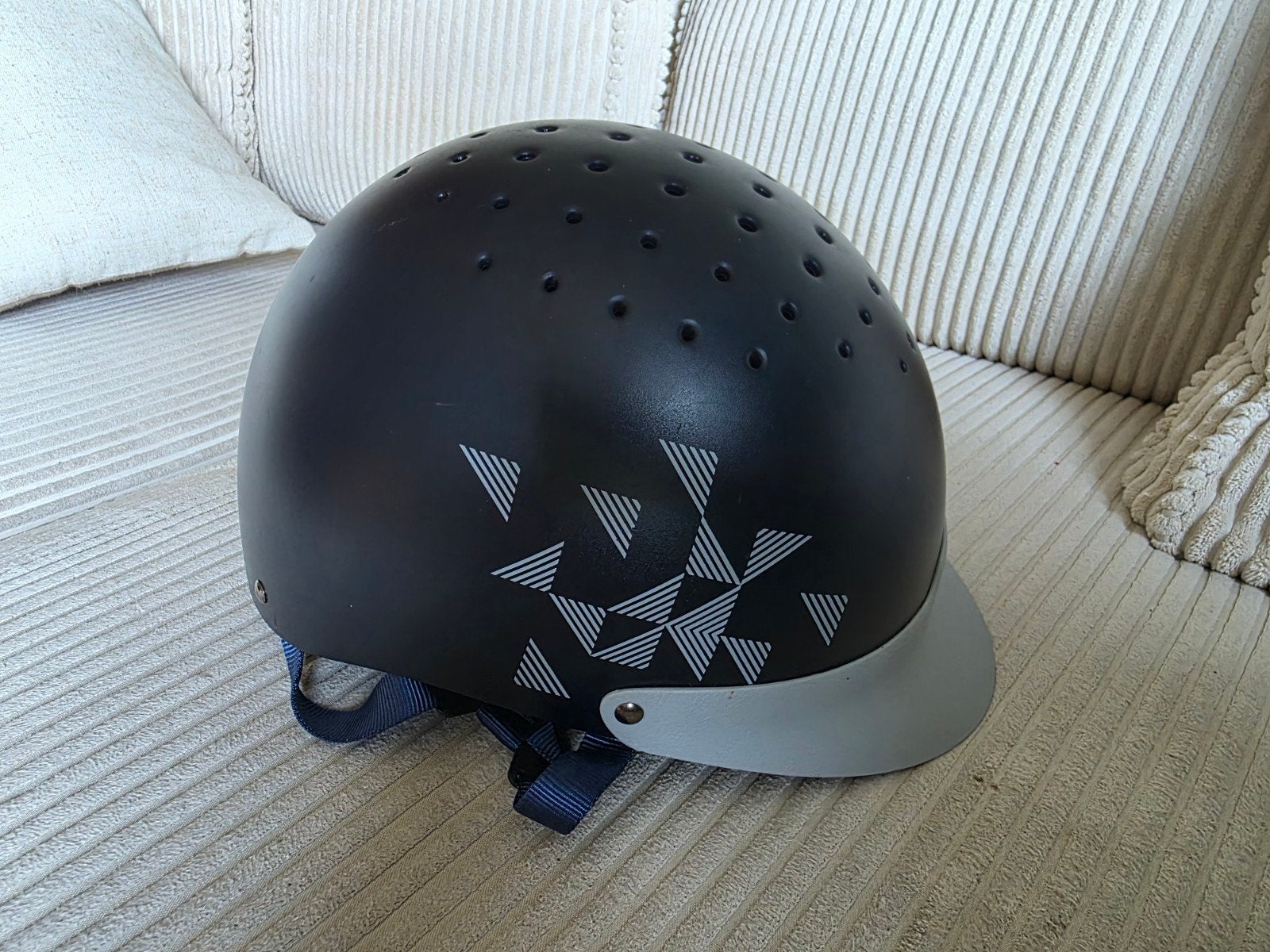 Decathlon Fouganza paardrijcap - Maat S (52-55 cm), Dieren en Toebehoren, Paardrijkleding, Ophalen of Verzenden