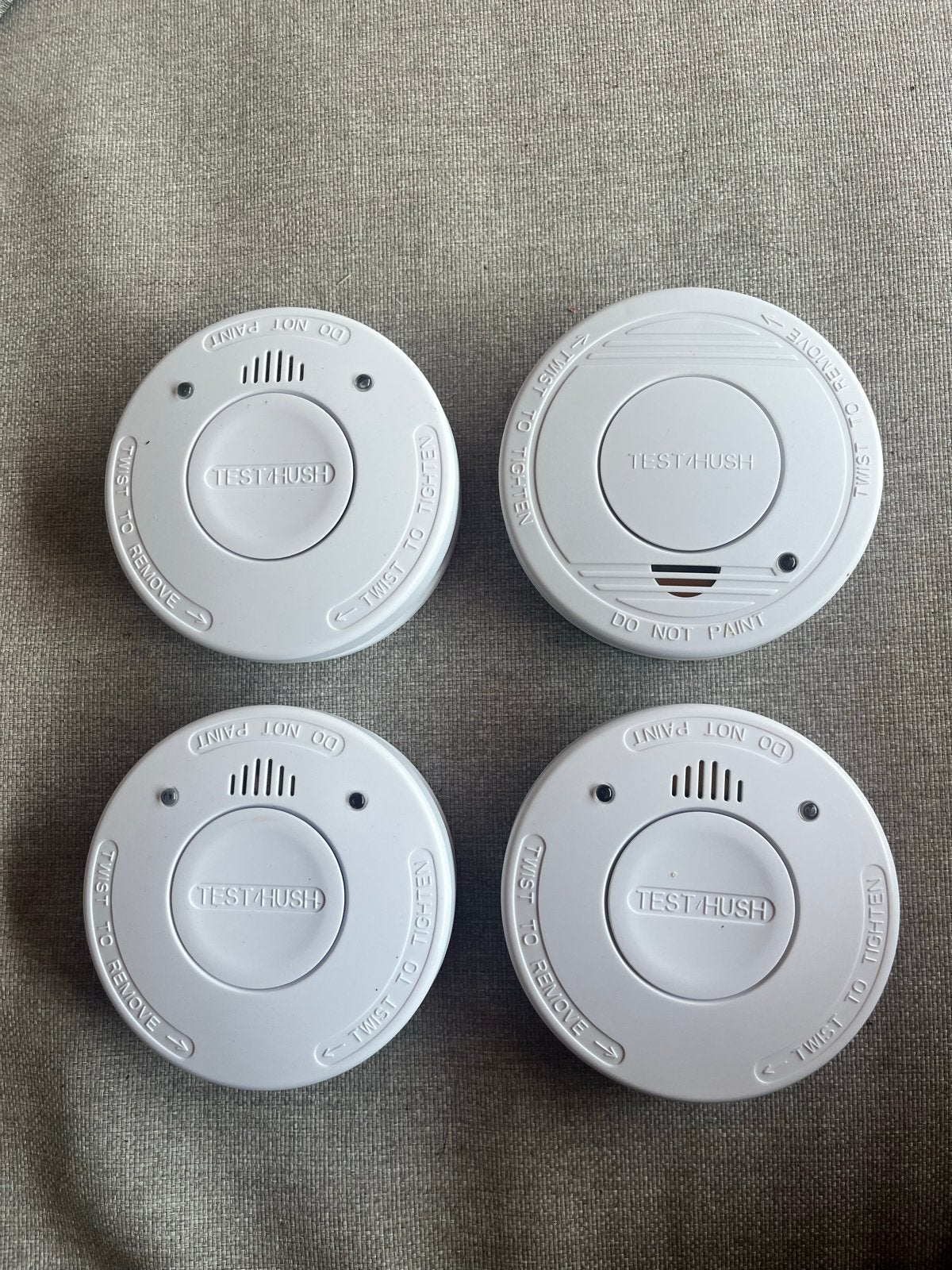 Smartwares Rookmelders - Set van 4, Detector, Sensor of Melder, Verzenden, Zo goed als nieuw, Rook