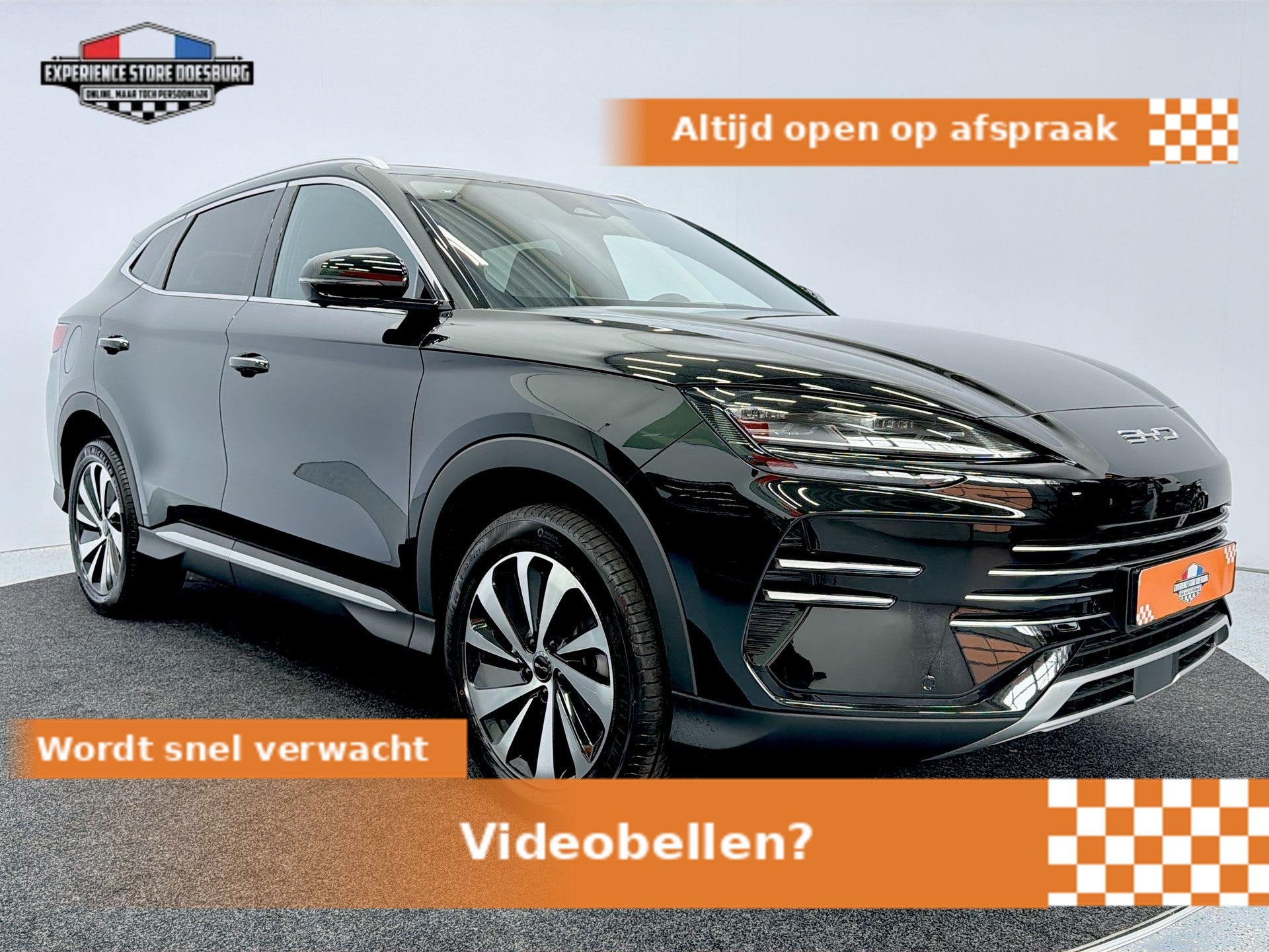 BYD Seal U PHEV DM-I Boost – Praktisch en representatief i, Auto's, Gebruikt, Zwart, Met garantie (alle), Start-stop-systeem