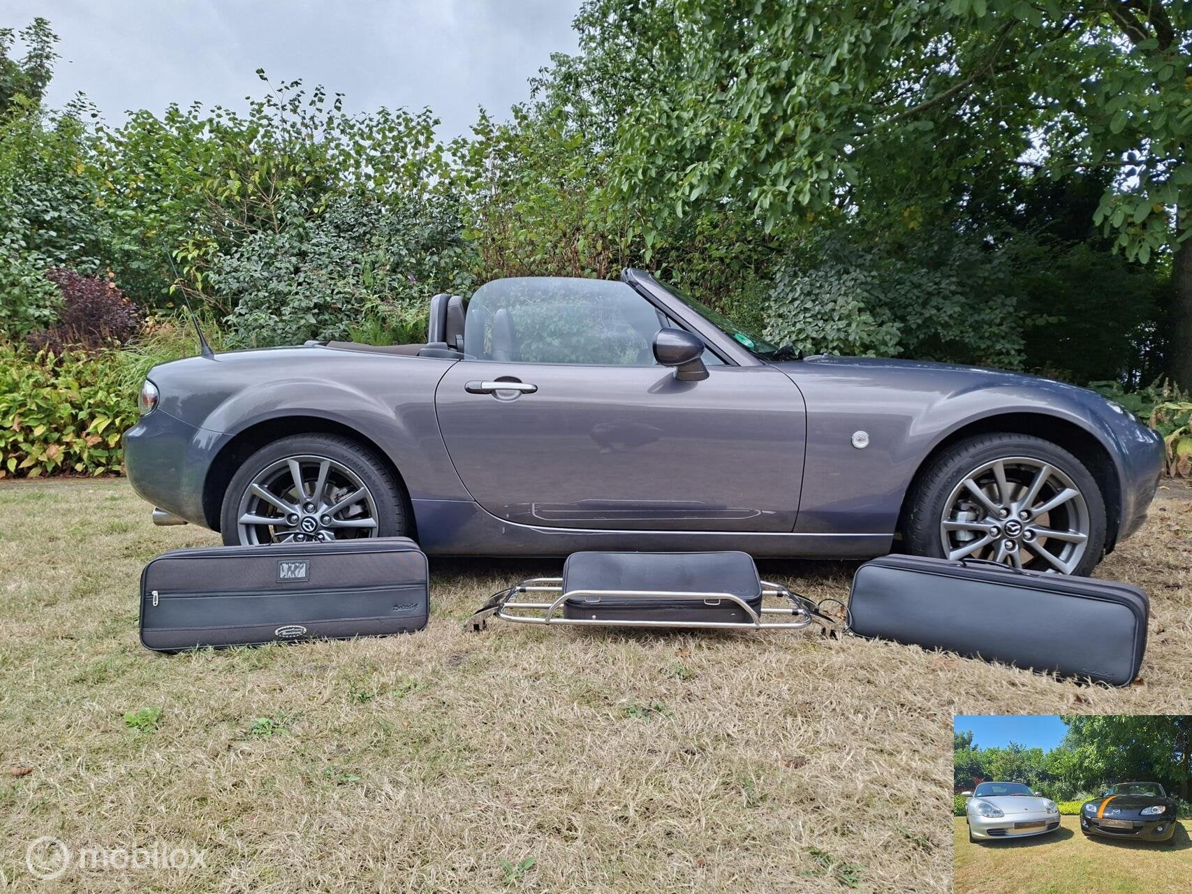 Prachtige Mazda MX-5 2.0 Niseko vrijwel nieuwstaat!, Auto's, Achterwielaandrijving, 4 cilinders, Cabriolet, 160 pk