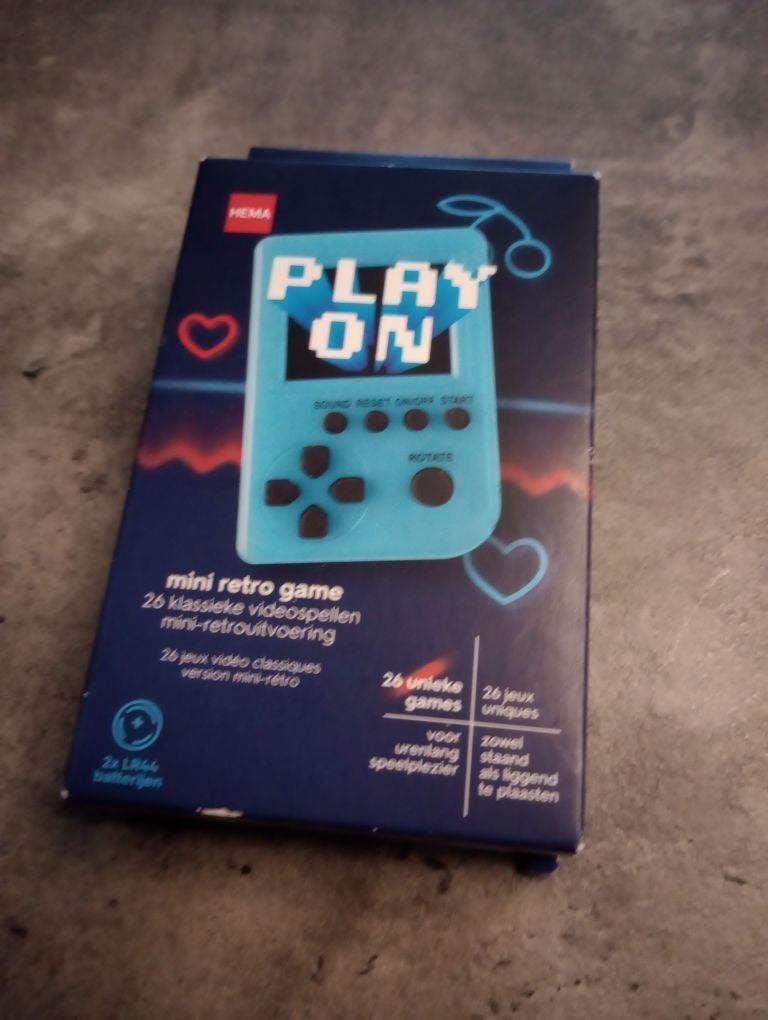Nieuw hema play on mini retro games, Avontuur en Actie, 1 speler, Nieuw, Ophalen of Verzenden