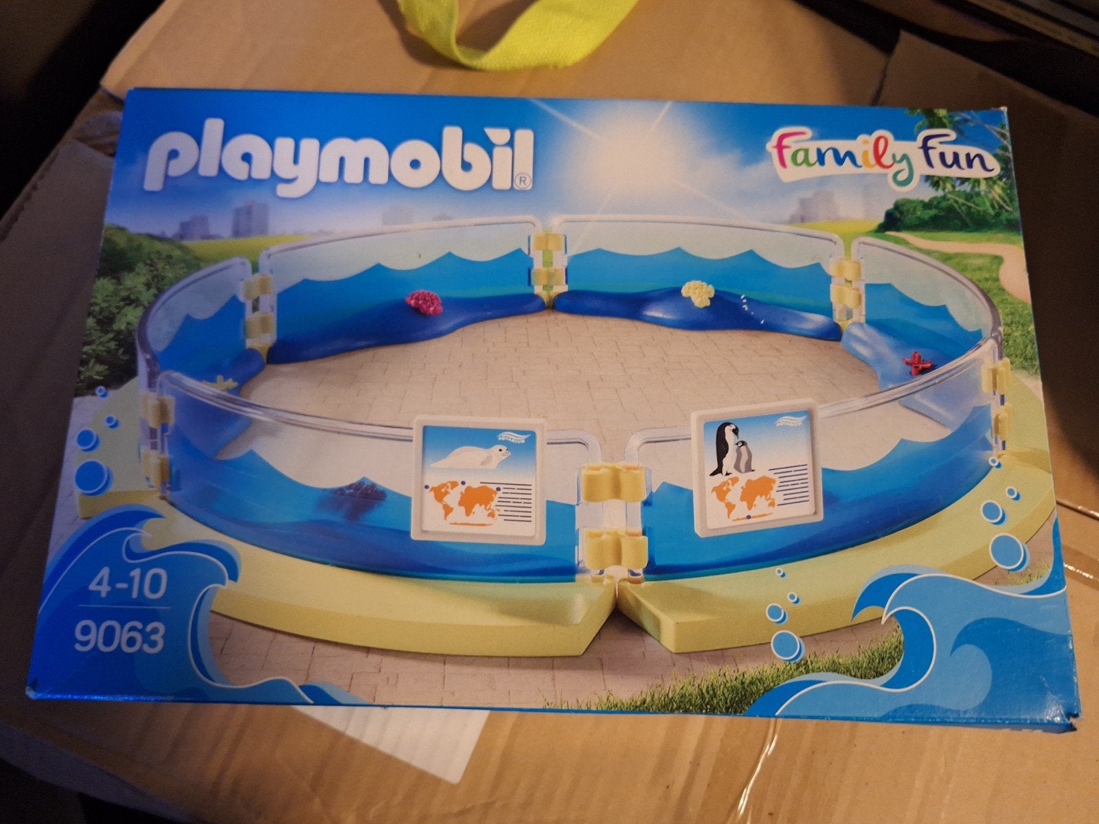 Playmibil. Aqaurium. 9063. Compleet., Kinderen en Baby's, Speelgoed | Playmobil, Ophalen of Verzenden, Zo goed als nieuw, Complete set