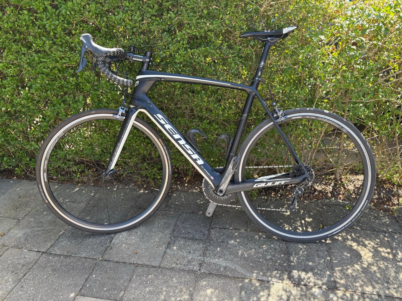 Sensa Giulia G2 racefiets 58 inch, Fietsen en Brommers, Fietsen | Racefietsen, Gebruikt, Carbon, 57 tot 61 cm, Meer dan 20 versnellingen