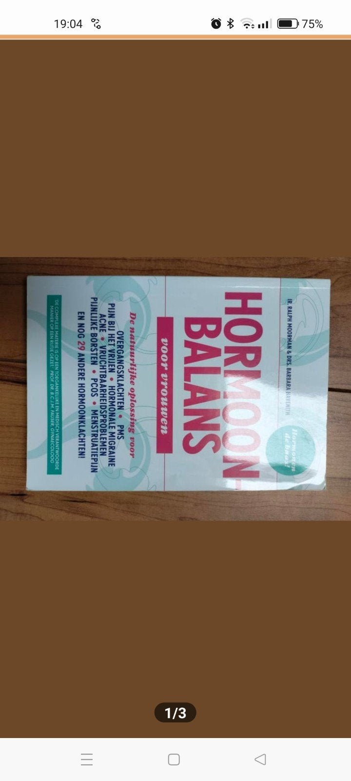 Hormoonbalans voor Vrouwen: De definitieve oplossing, Boeken, Ophalen of Verzenden, Zo goed als nieuw, Gezondheid en Conditie